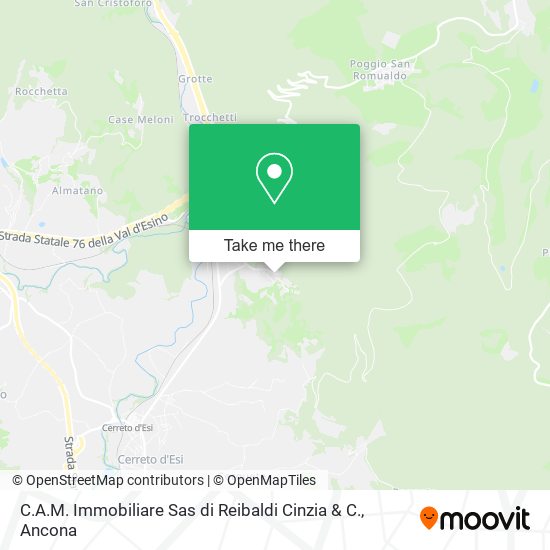 C.A.M. Immobiliare Sas di Reibaldi Cinzia & C. map