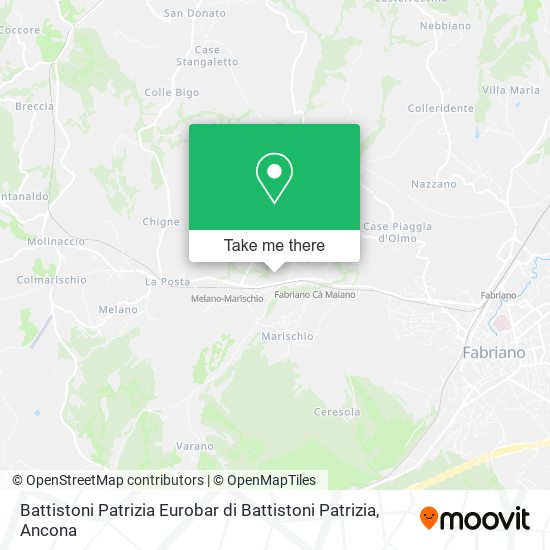 Battistoni Patrizia Eurobar di Battistoni Patrizia map