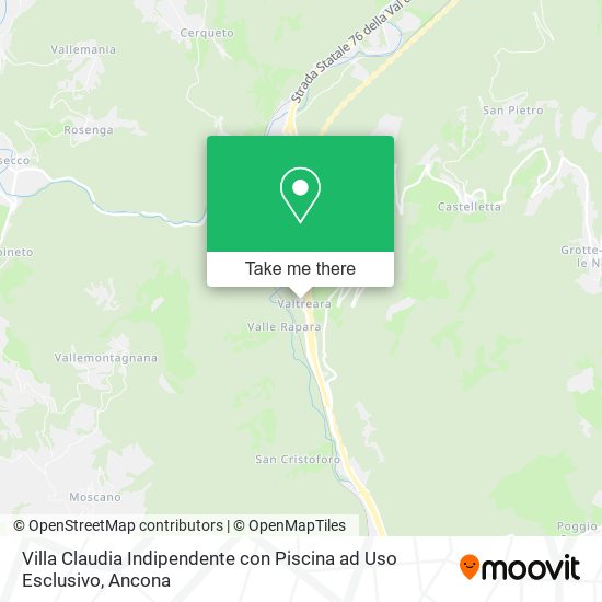 Villa Claudia Indipendente con Piscina ad Uso Esclusivo map