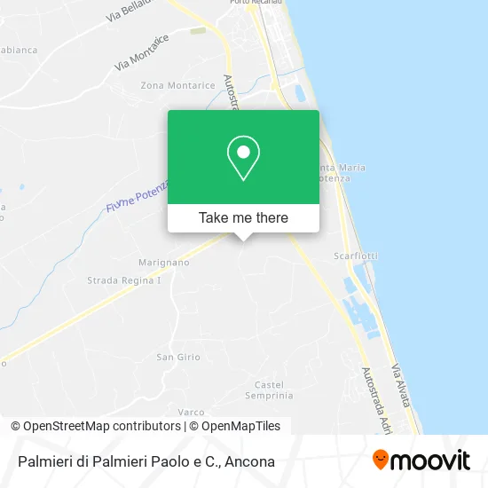 Palmieri di Palmieri Paolo e C. map