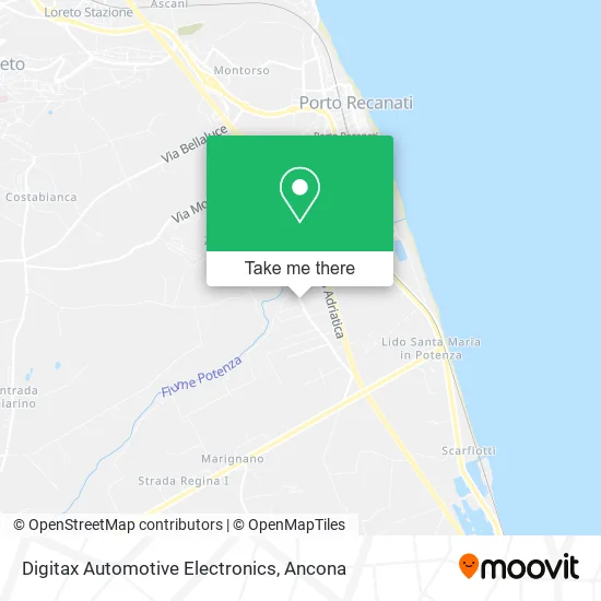 Digitax Automotive Electronics map