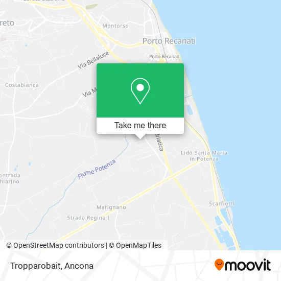 Tropparobait map