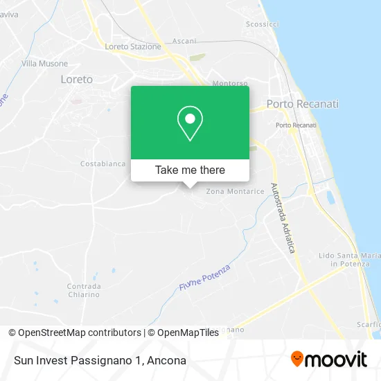 Sun Invest Passignano 1 map