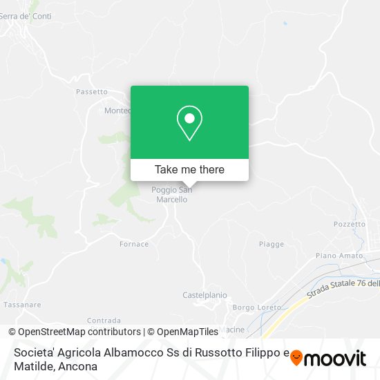 Societa' Agricola Albamocco Ss di Russotto Filippo e Matilde map