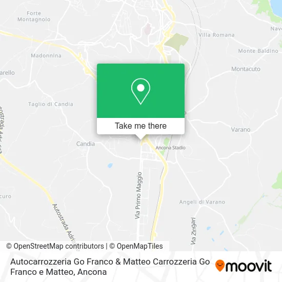 Go Franco & Matteo Auto Body Shop map