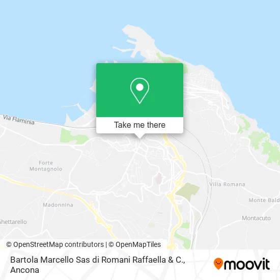 Bartola Marcello Sas di Romani Raffaella & C. map