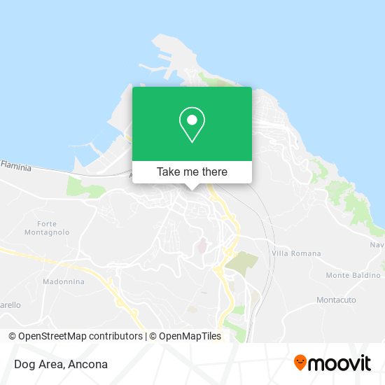 Dog Area map