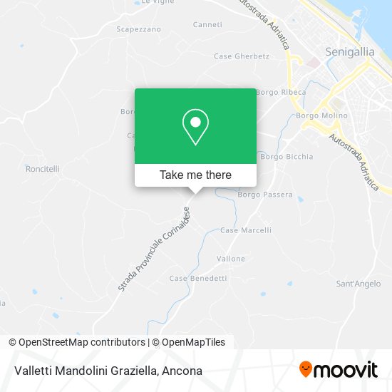 Valletti Mandolini Graziella map
