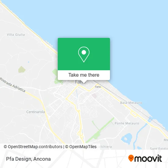 Pfa Design map