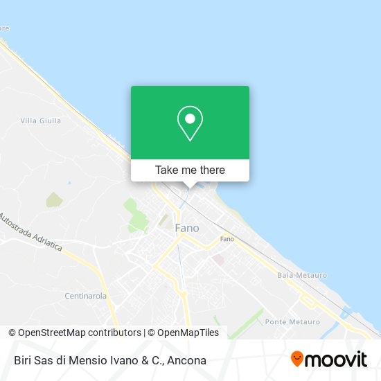 Biri Sas di Mensio Ivano & C. map