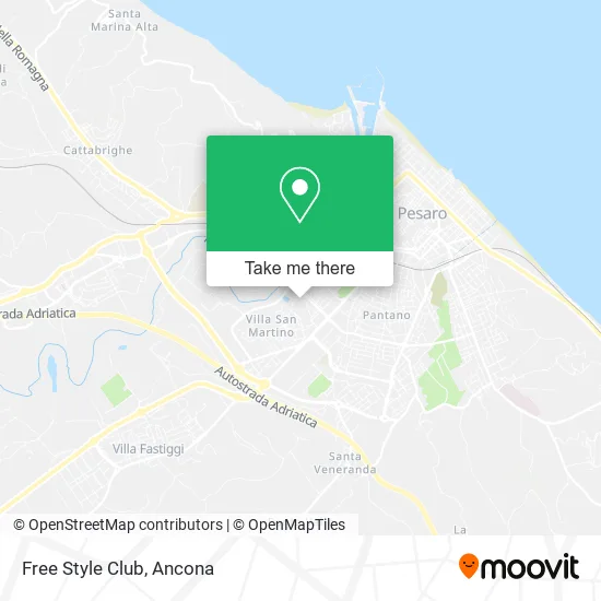 Free Style Club map