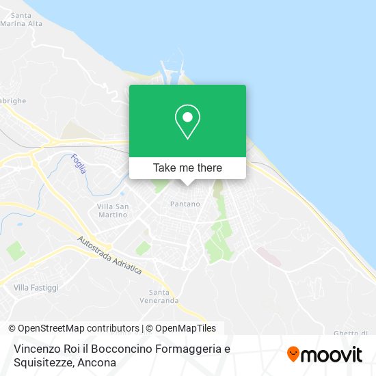 Vincenzo Roi il Bocconcino Formaggeria e Squisitezze map
