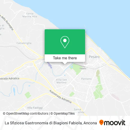 La Sfiziosa Gastronomy by Biagioni Fabiola map