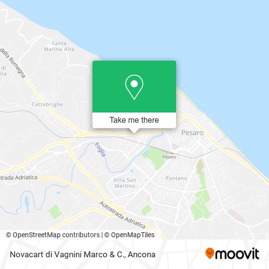 Novacart di Vagnini Marco & C. map