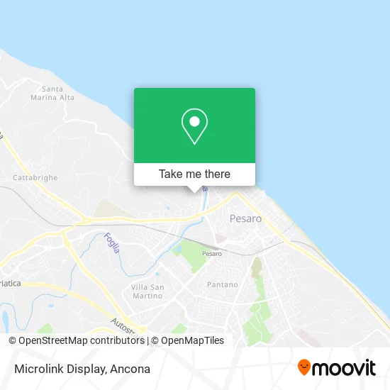 Microlink Display map