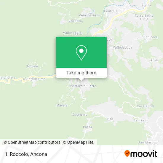 Il Roccolo map