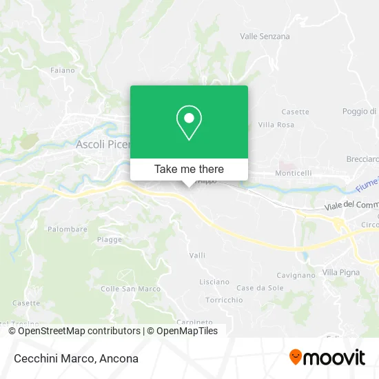 Cecchini Marco map