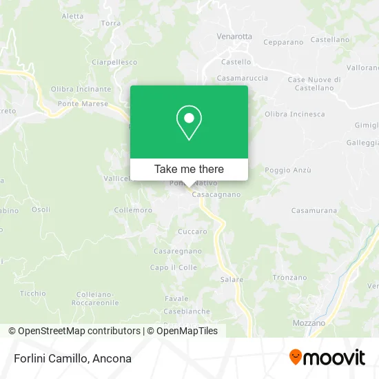 Forlini Camillo map