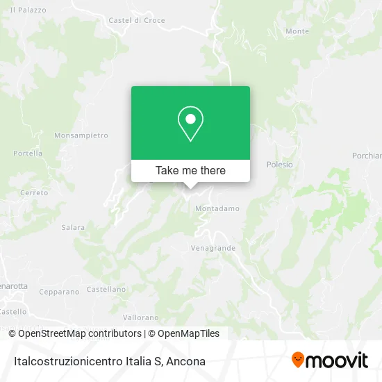 Italcostruzionicentro Italia S map