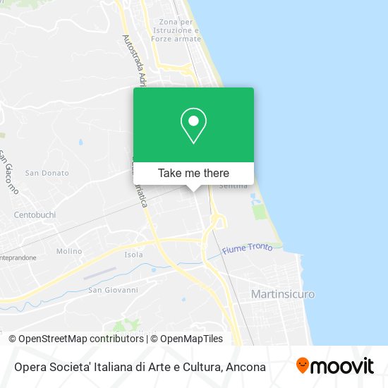 Opera Societa' Italiana di Arte e Cultura map