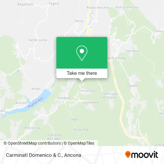 Carminati Domenico & C. map
