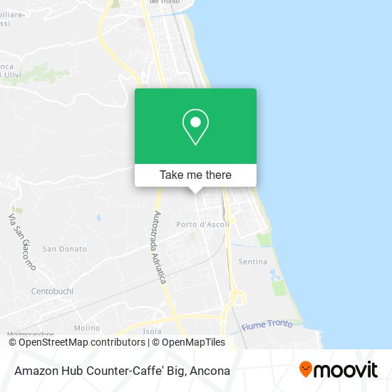 Amazon Hub Counter-Caffe' Big map