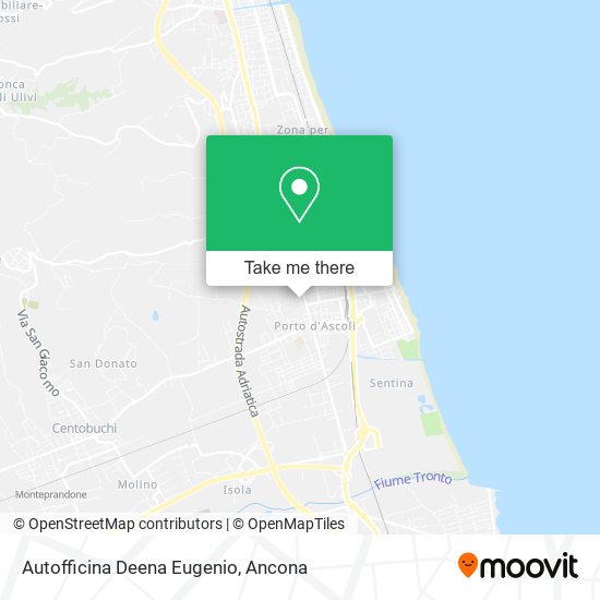 Autofficina Deena Eugenio map