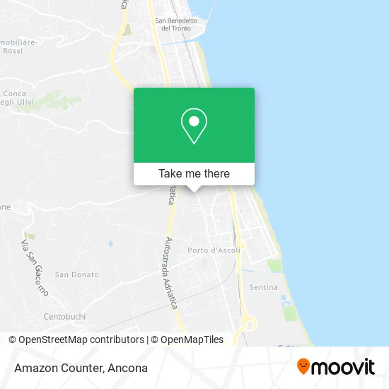 Amazon Counter map