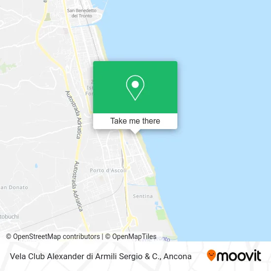 Vela Club Alexander di Armili Sergio & C. map