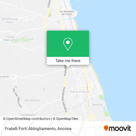 Fratelli Forti Abbigliamento map