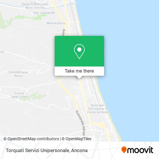 Torquati Servizi Unipersonale map