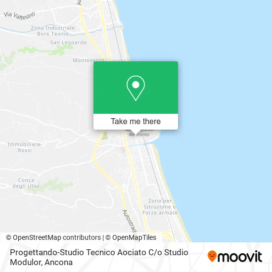 Progettando-Studio Tecnico Aociato C / o Studio Modulor map