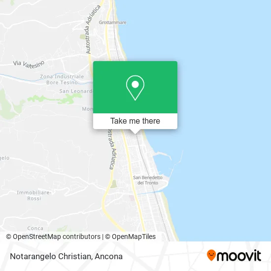 Notarangelo Christian map