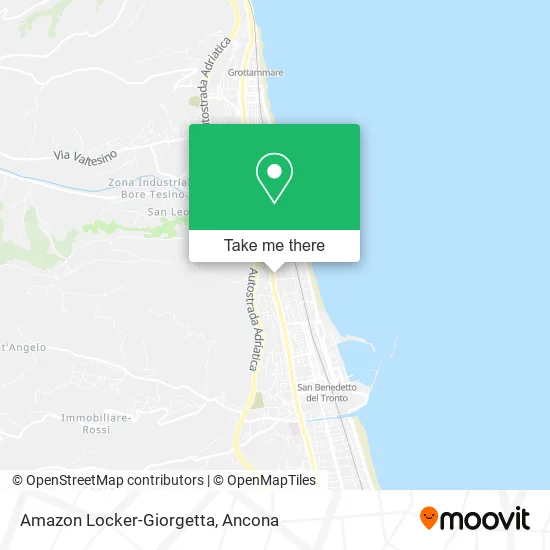 Amazon Locker-Giorgetta map