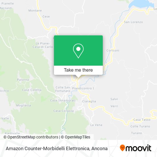 Amazon Counter-Morbidelli Elettronica map