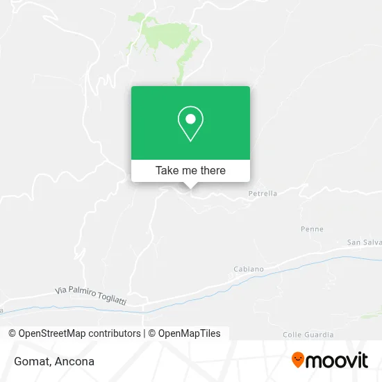 Gomat map