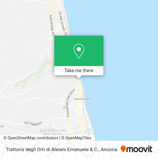 Trattoria degli Orti di Aleiani Emanuele & C. map