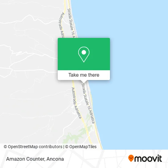 Amazon Counter map