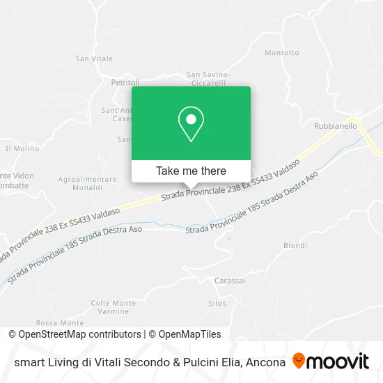 Smart Living by Vitali Secondo & Pulcini Elia map