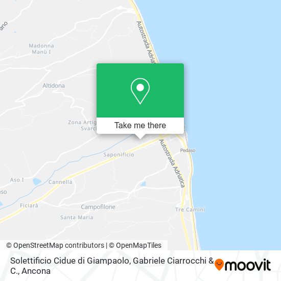 Solettificio Cidue di Giampaolo, Gabriele Ciarrocchi & C. map