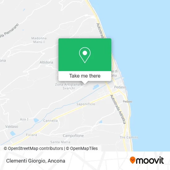 Clementi Giorgio map
