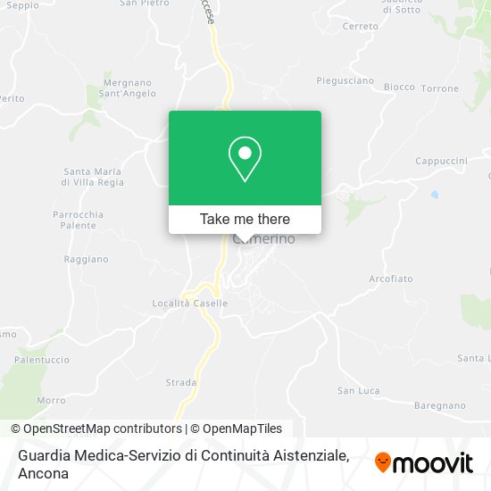 Guardia Medica-Servizio di Continuità Aistenziale map