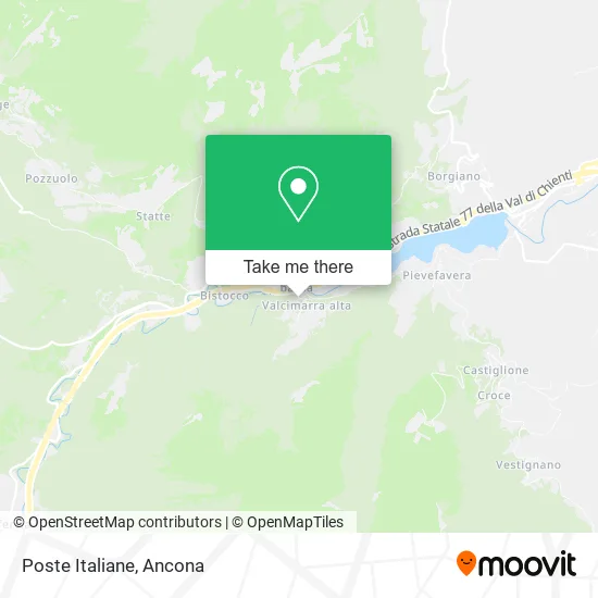 Poste Italiane map
