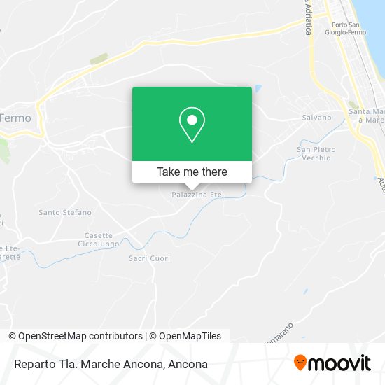 Reparto Tla. Marche Ancona map