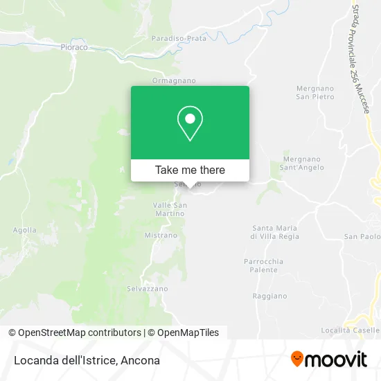 Locanda dell'Istrice map