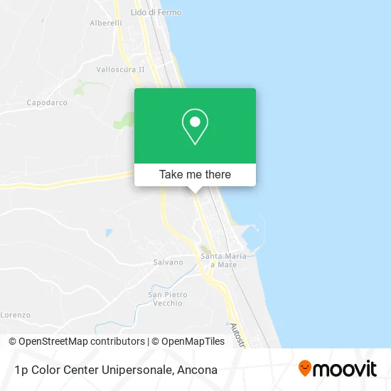 1p Color Center Unipersonale map