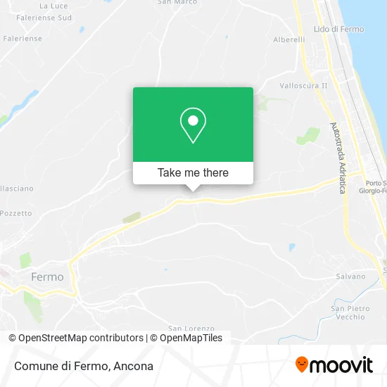 Comune di Fermo map