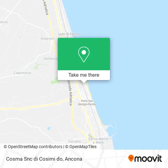 Cosma Snc di Cosimi do map