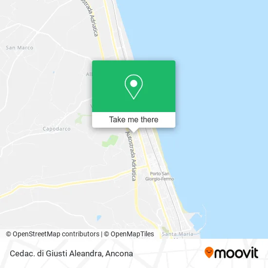 Cedac. di Giusti Aleandra map