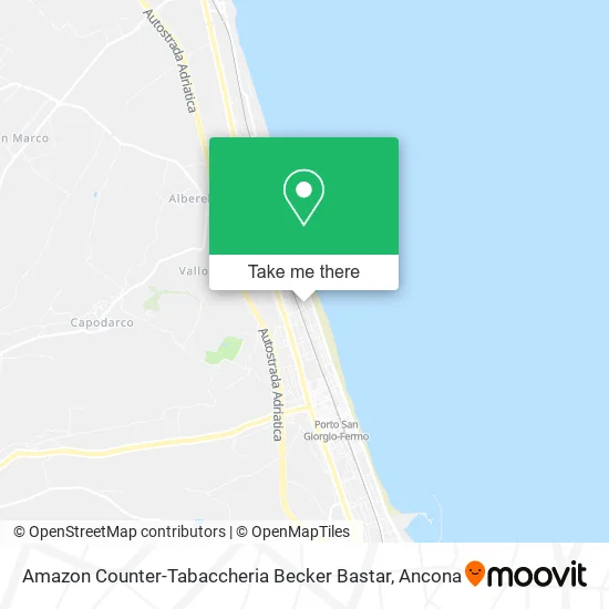 Amazon Counter-Tabaccheria Becker Bastar map